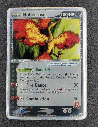 Pokemon card rocket - pokemon, moltres