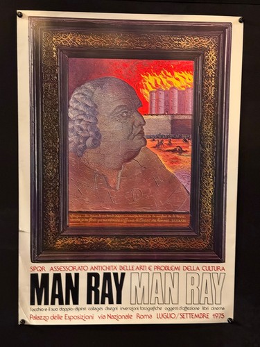 Poster esposizione man ray - esposizione,