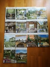 Riviste  VILLE GIARDINI dal 04/2010 al 04/11 con edizioni speciale (14 riviste)