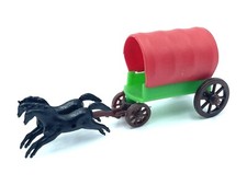 KINDER SURPRISE SORPRESA  3 80s Far West Diligenza  Cavalli Rossa # CU1