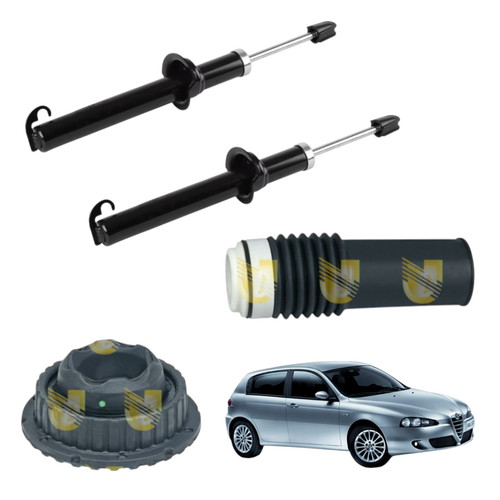 Kit ammortizzatori anteriore - kit, +
