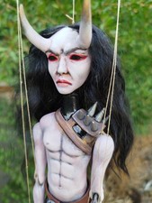 OOAK Gothic Demon Marionette
