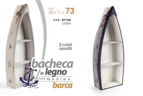 Bacheca barca legno - legno, 2