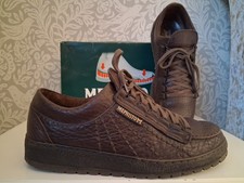 SCARPE MEPHISTO RAINBOW HERITAGE taglia 10,5/45 MARRONE SCURO I-PATH/GATTI/SKATE/CASUAL