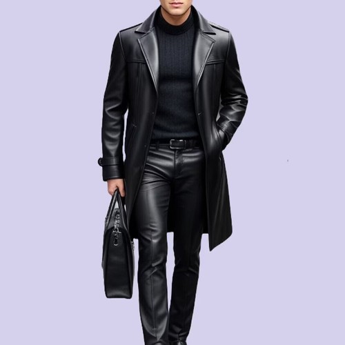 Cappotto pelle giacca per - giacca,