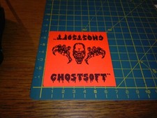 ADESIVO STICKER VINTAGE KLEBER SKULL TESCHIO GHOSTSOFT 