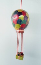 Mongolfiera Ornamento Cesto