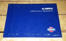 libretti uso e manutenzione nissan almera (07/1995)