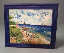 ? Dipinto olio su tela /tavola + cornice 71x61 firmato  No Athos Faccincani