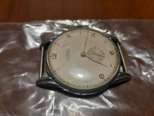 Orologio Meccanico Delbana Watch Oversize Jumbo 38mm Bloccato Da Revisionare '50