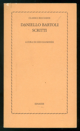 Bartoli daniello scritti - bartoli,