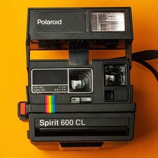 Polaroid 600 CL Spirit fotocamera pellicola istantanea arcobaleno vintage Polaroid 600