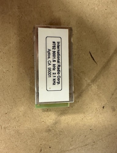Filtro inrad 752 - ssb,