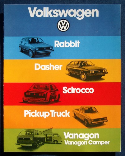 Brochure depliant 1980