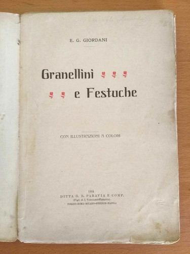 Giordani granellini festuche - giordani,