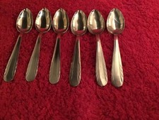 Six Elkington Alpaca Cucchiai