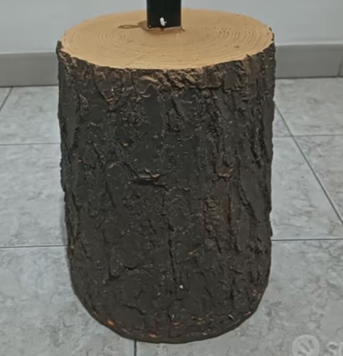 Base tronco albero natale - base, di