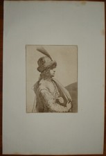 Bartolozzi Guercino ritratto