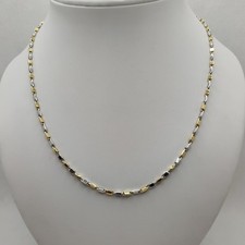 Collana oro 18k catena maglia