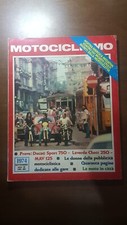 MOTOCICLISMO 9 1974 DUCATI SPORT 750 LAVERDA CHOTT 250 MAV 125