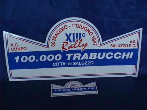Adesivi xiii rally 100000 - adesivi,