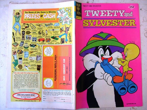 Tweety and sylvester gold - and,