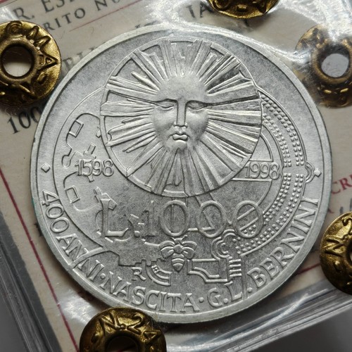 1000 lire 1998 bernini - 1000, fdc