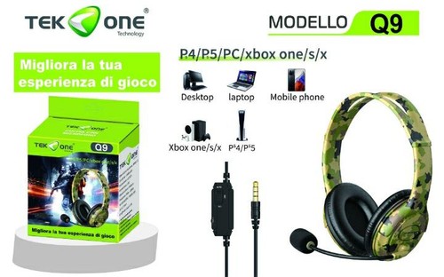 Cuffia con microfon filo - cuffia,