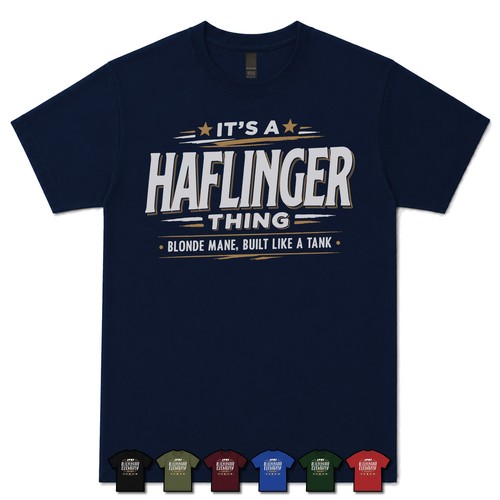 Shirt a haflinger thing - a,