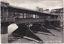 BASSANO DEL GRAPPA - VICENZA - PONTE VECCHIO - VIAGG. 1954 -3474-