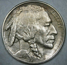 1914-S__Bufalo Nichel__Semi