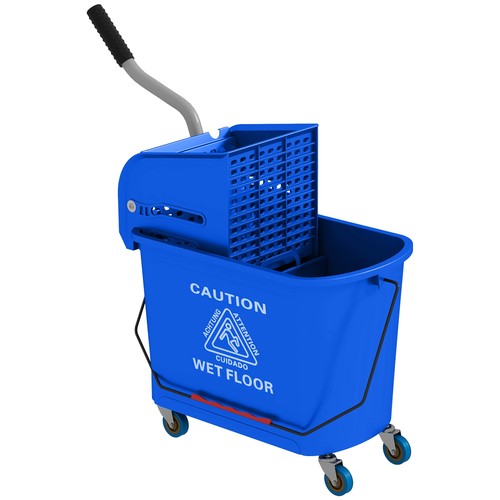 Carrello pulizie con secchio - pulizie,