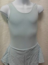 Abito da ballo bambina Sansha 9509 gonna body blu stile tubino cotone spandex