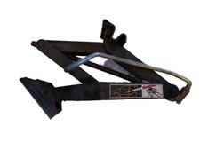 Cric sollevatore auto a pantografo-compasso manuale a manovella