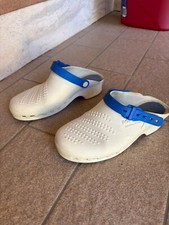 zoccoli sanitari bianchi donna reposa. Taglia 38 come nuovi