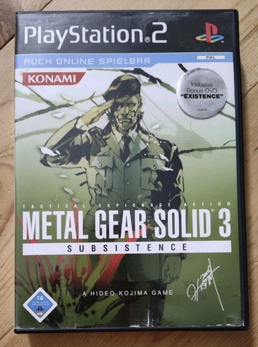 Metal gear solid subsistence - metal,