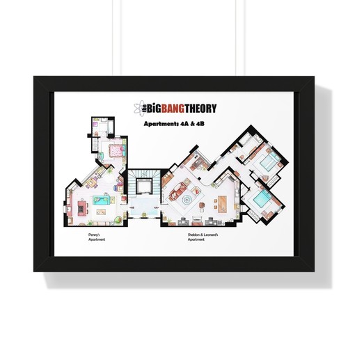 Poster appartamento big bang - poster,