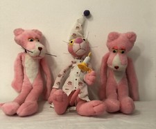 Pantera Rosa peluche lotto 3 pezzi Vintage - METRO GOLDWYN MAYER STUDIOS INC
