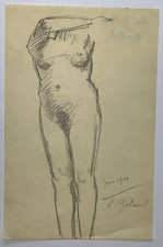 Donna Nuda Disegno Originale