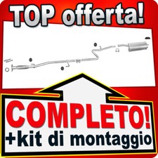 Scarico Completo per FIAT DOBLO 1.2 2000-2005 65CV Marmitta