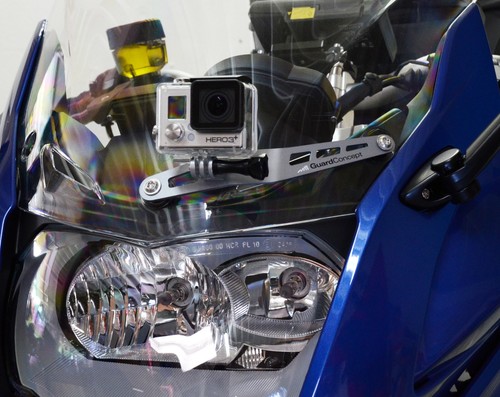 Supporto gopro per bmw 800 - supporto, f
