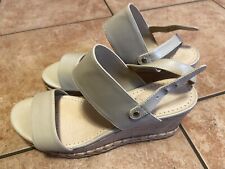 Alesya scarpe sandalo con zeppa sughero plateau Taglia 37