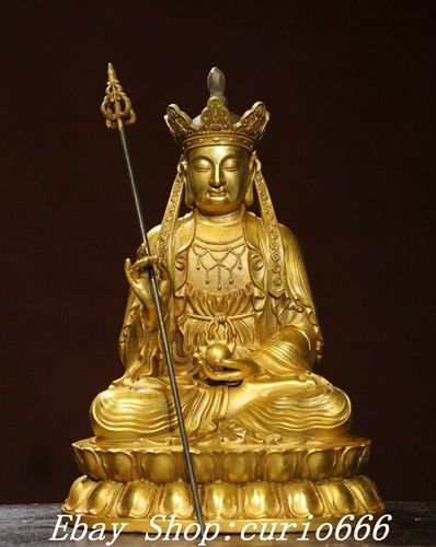 Statua buddha ksitigarbha tang - buddha,