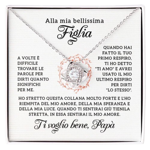 Collana donna figlia - donna,