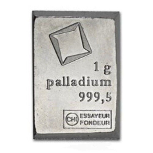 Gram palladium bar 9995 - 1,