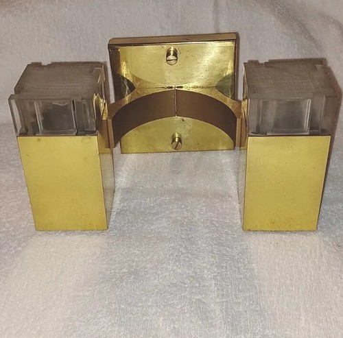 Cubic sciolari gold sconce - cubic,