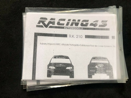 Subaru impreza wrc rk210 - 1/43,