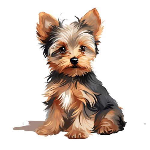 Adesivi auto yorkshire terrier - adesivi,