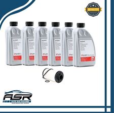 KIT TAGLIANDO FILTRO OLIO + 6 LITRI OLIO CAMBIO AUTOMATICO DSG DCT AUDI SEAT VW