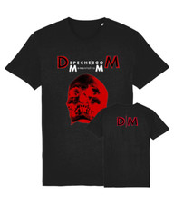 T-shirt unisex Depeche mode 2023 design fronte e retro memento mori teschio